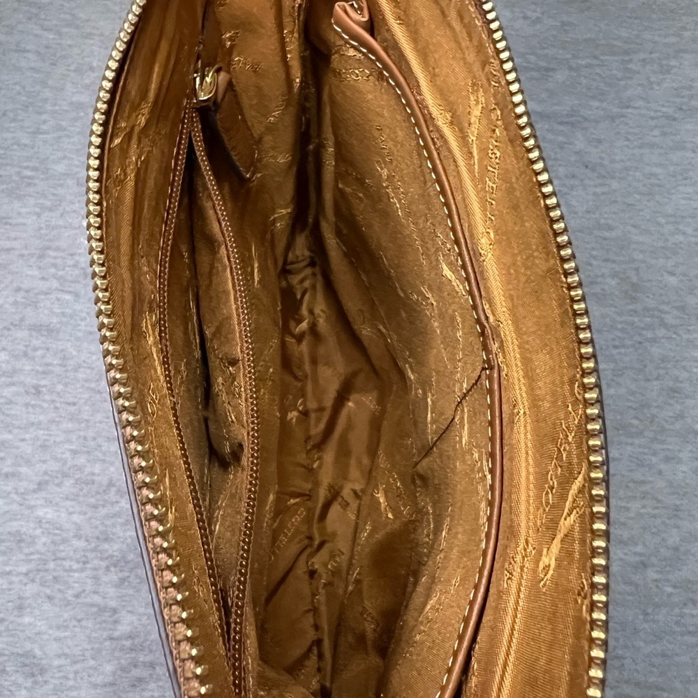 Brown Leather Crossbody Bag By Paul Costelloe - image 3